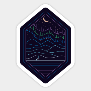 Lights Of The North Sticker